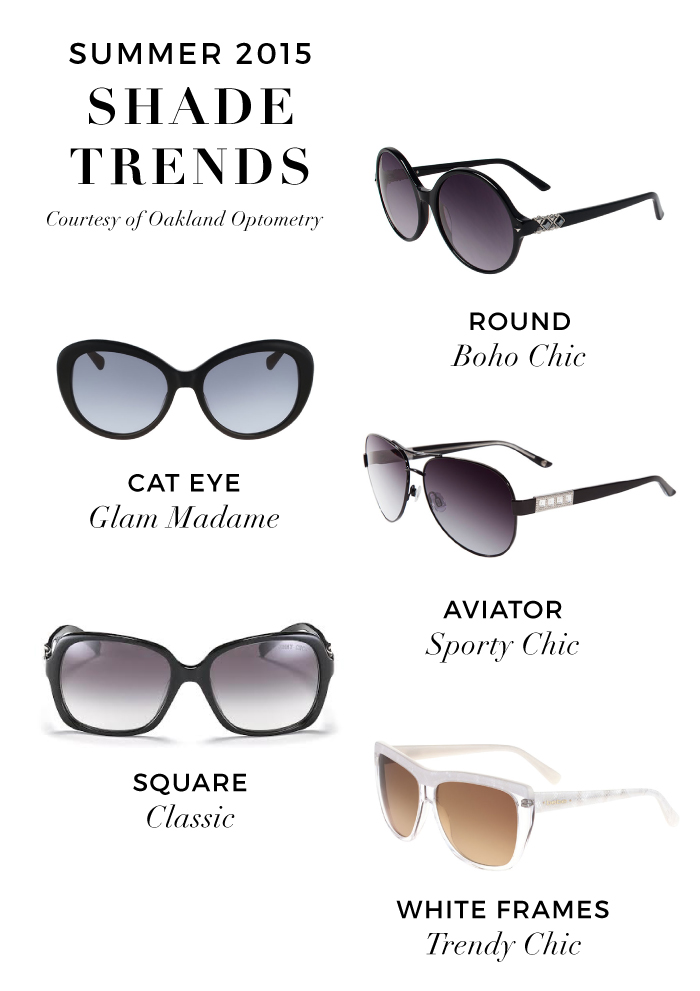 StyleNotes: Shade Trends of 2015 {Oakland Optometry} - Schostyle
